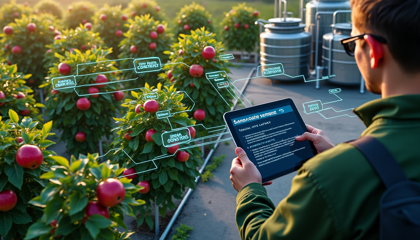 découvrez comment la technologie blockchain révolutionne la traçabilité dans les cidreries en garantissant l’authenticité et la transparence du processus de production du cidre.