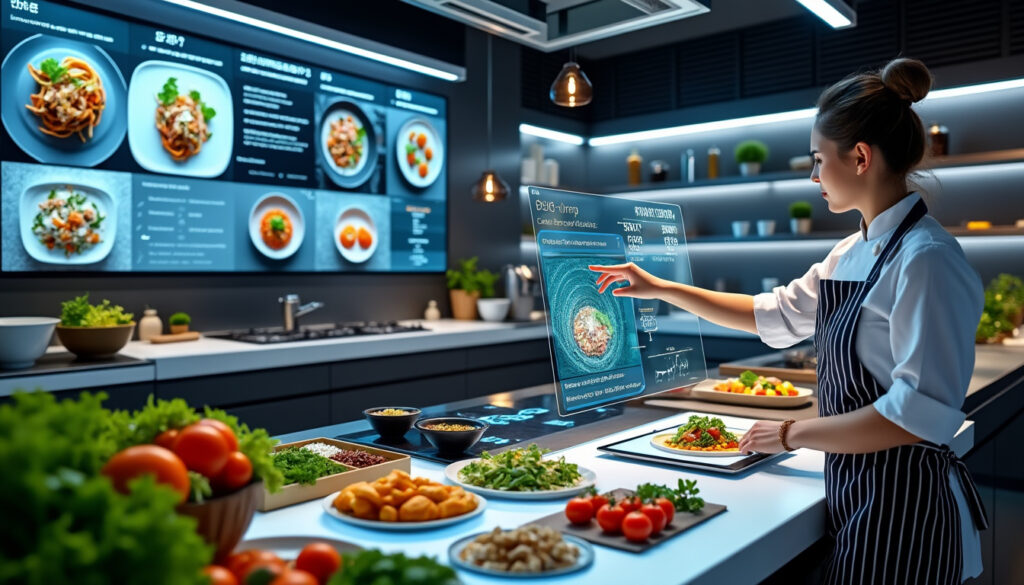 découvrez comment l'intelligence artificielle transforme l'univers culinaire en facilitant la création de recettes innovantes, personnalisées et savoureuses. plongez dans un monde où technologie et gastronomie inventent la cuisine de demain !