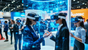 découvrez comment la réalité mixte révolutionne les salons professionnels en offrant des expériences immersives, interactives et innovantes pour les exposants et les visiteurs.