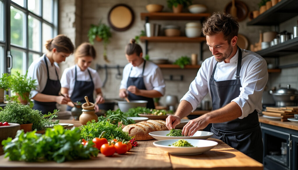 découvrez des formations complètes pour maîtriser les métiers de la gastronomie artisanale : techniques culinaires, gestion, savoir-faire d'exception et insertion professionnelle dans l'univers de la cuisine traditionnelle.