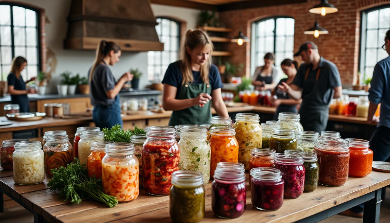 découvrez les écoles spécialisées dans l'enseignement de la fermentation artisanale : cours pratiques, ateliers et formations pour maîtriser les techniques de fermentation à la maison ou en milieu professionnel.