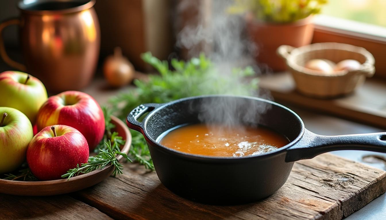 découvrez comment préparer facilement une délicieuse sauce au cidre pour sublimer vos plats avec nos conseils simples et rapides.
