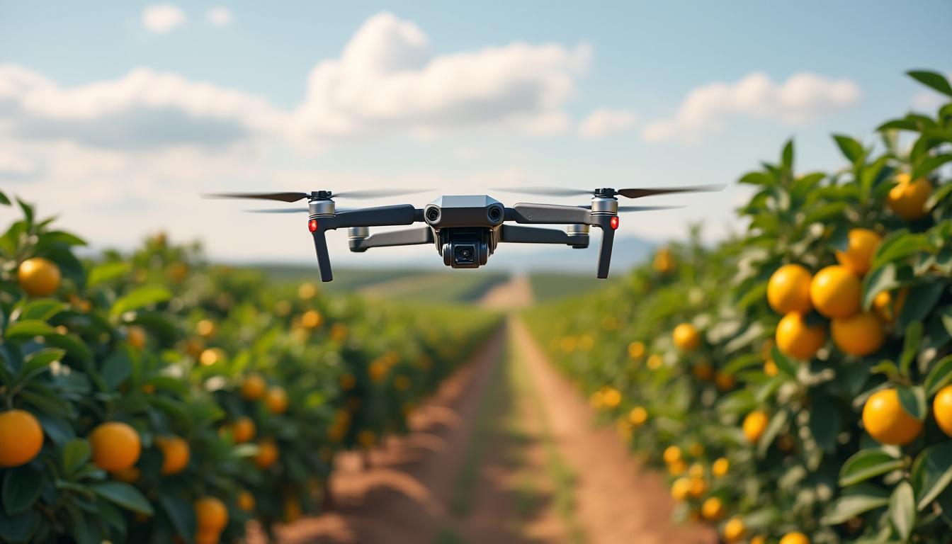 découvrez comment les drones révolutionnent la cartographie des vergers pour une gestion précise et optimisée des cultures.