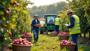 découvrez les différents métiers liés à la culture des pommiers, de la plantation à la récolte, et apprenez comment ces professionnels contribuent à produire des pommes de qualité.