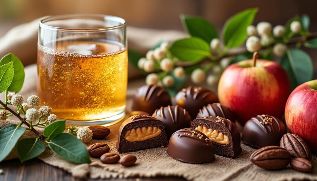 découvrez le mariage inattendu entre le cidre et le chocolat, une alliance surprenante qui éveille les papilles et ravit les amateurs de saveurs originales.