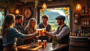 découvrez le cidre en irlande à travers un voyage unique dans les pubs authentiques, où tradition et saveurs locales se rencontrent pour une expérience inoubliable.