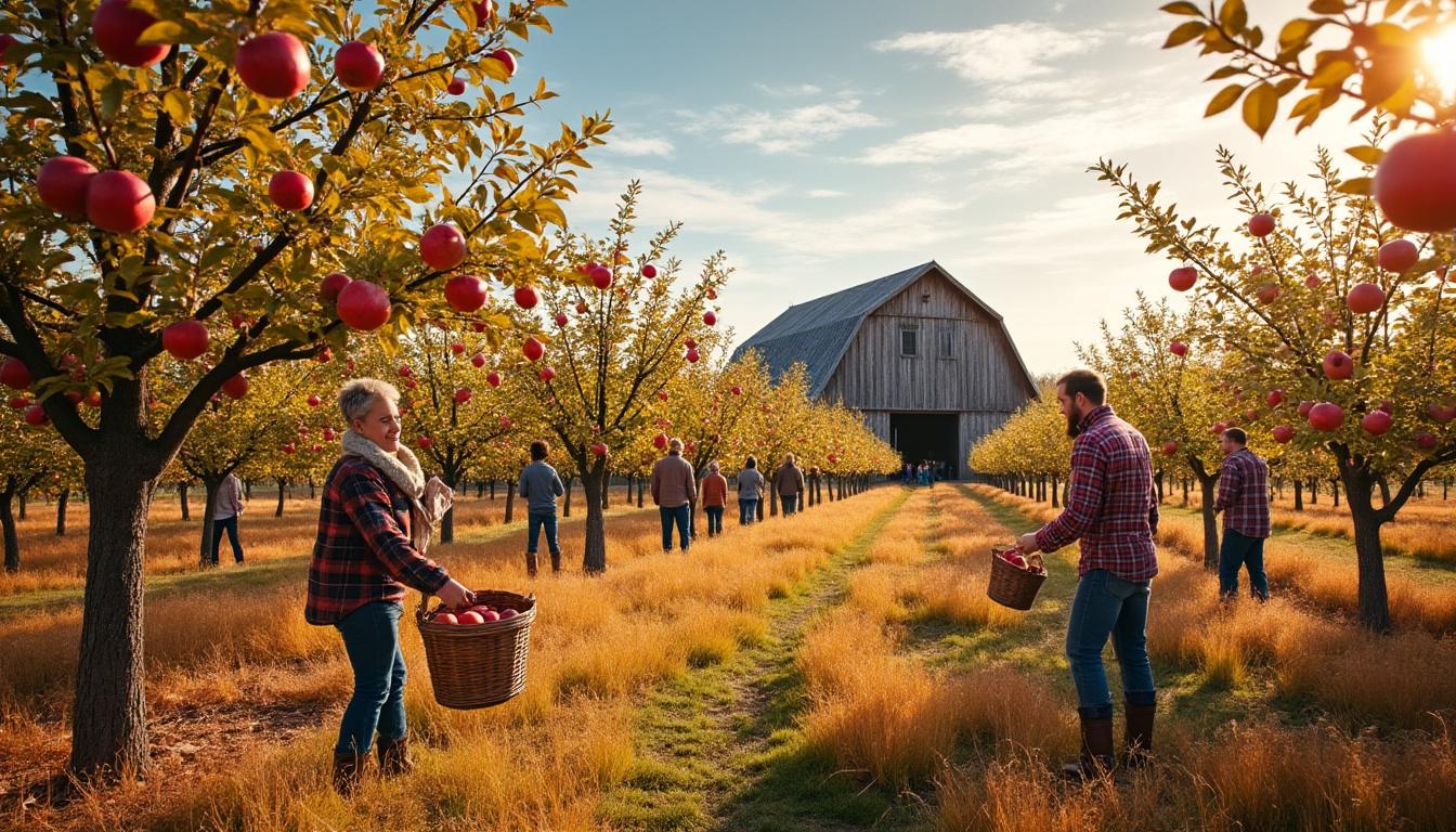 découvrez la route des pommes au québec, une expérience unique pour explorer les vergers, déguster des produits locaux et profiter des paysages pittoresques en automne.