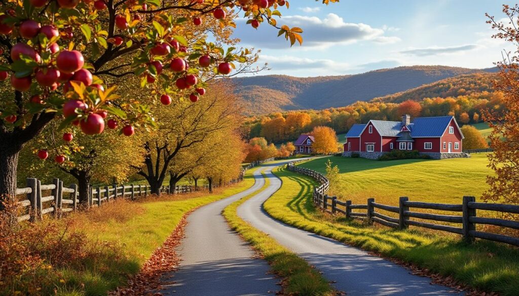 découvrez la magie des routes des pommes au québec, un parcours enchanteur à travers vergers pittoresques, cidreries locales et activités familiales automnales.