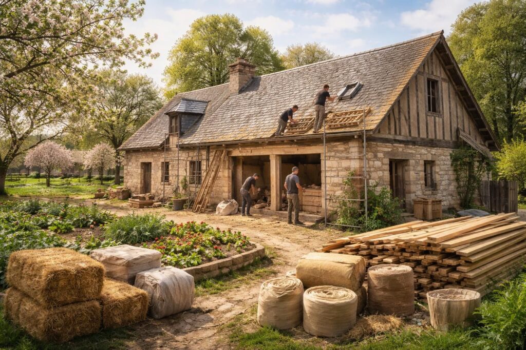découvrez comment rénover une cidrerie en normandie en utilisant des matériaux écologiques pour créer un habitat durable, alliant tradition et respect de l'environnement.