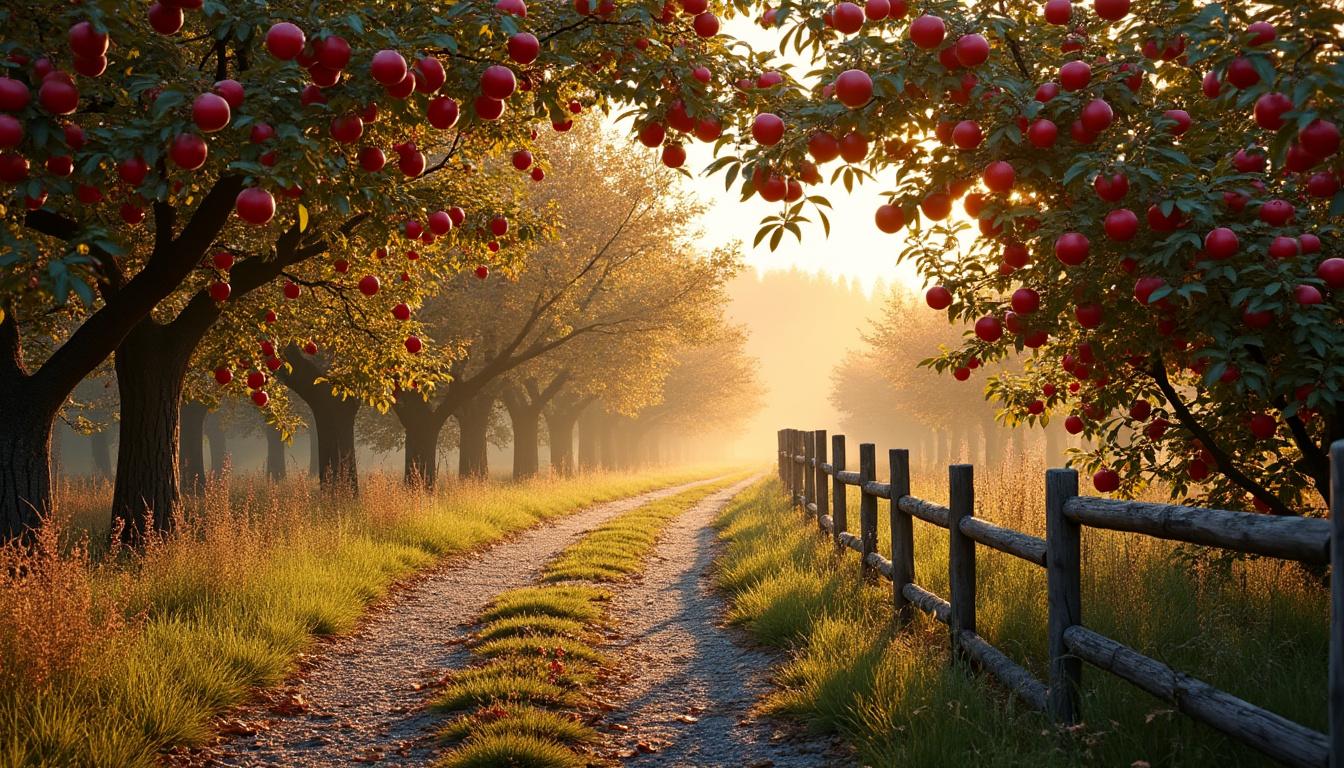 découvrez nos itinéraires pédestres au cœur des vergers pour une balade nature entre arbres fruitiers et paysages bucoliques. parfait pour les amateurs de marche et de beauté naturelle.