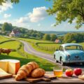 découvrez un road trip gourmand en normandie, entre saveurs authentiques, spécialités locales et paysages magnifiques pour une escapade gustative inoubliable.